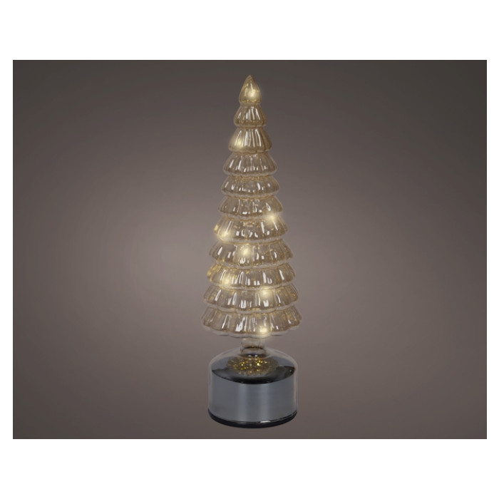 Kerstboom LED Lumineo glas flashing effect  34cm