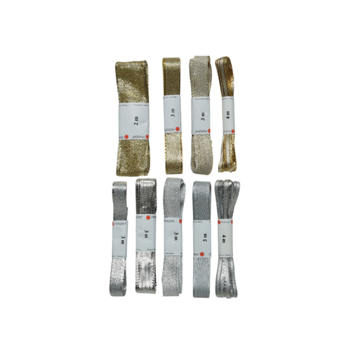 Lint Decoris polyester goud en zilver assorti