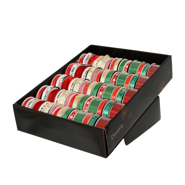 Lint Decoris polyester Kerstthema 13 dessins assorti