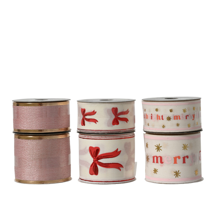 Lint Decoris polyester 3 dessins in 2 formaten assorti