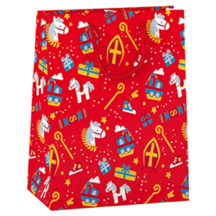 Cadeautas Sint 17,5x9,8x22,9cm